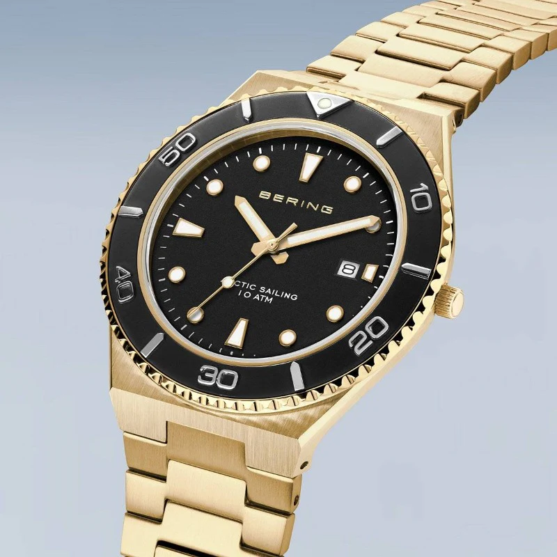Bering Artic Sailing Sports Watch in Gold 18940-732 - Image 3