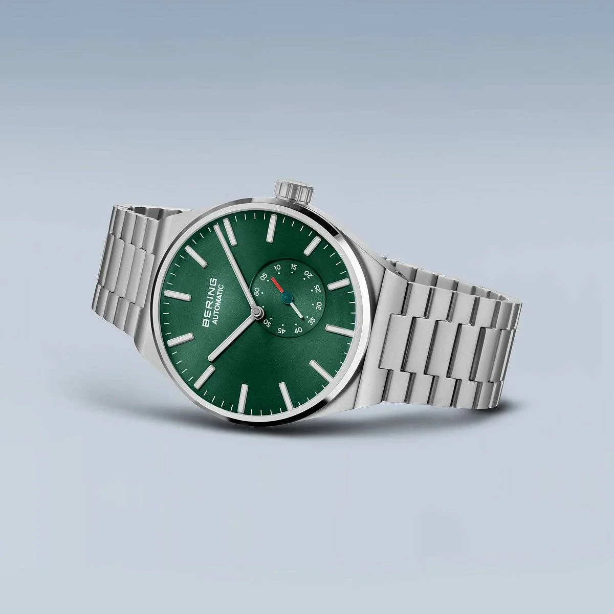 Bering Men's Automatic Watch with Green Dial - Image 5