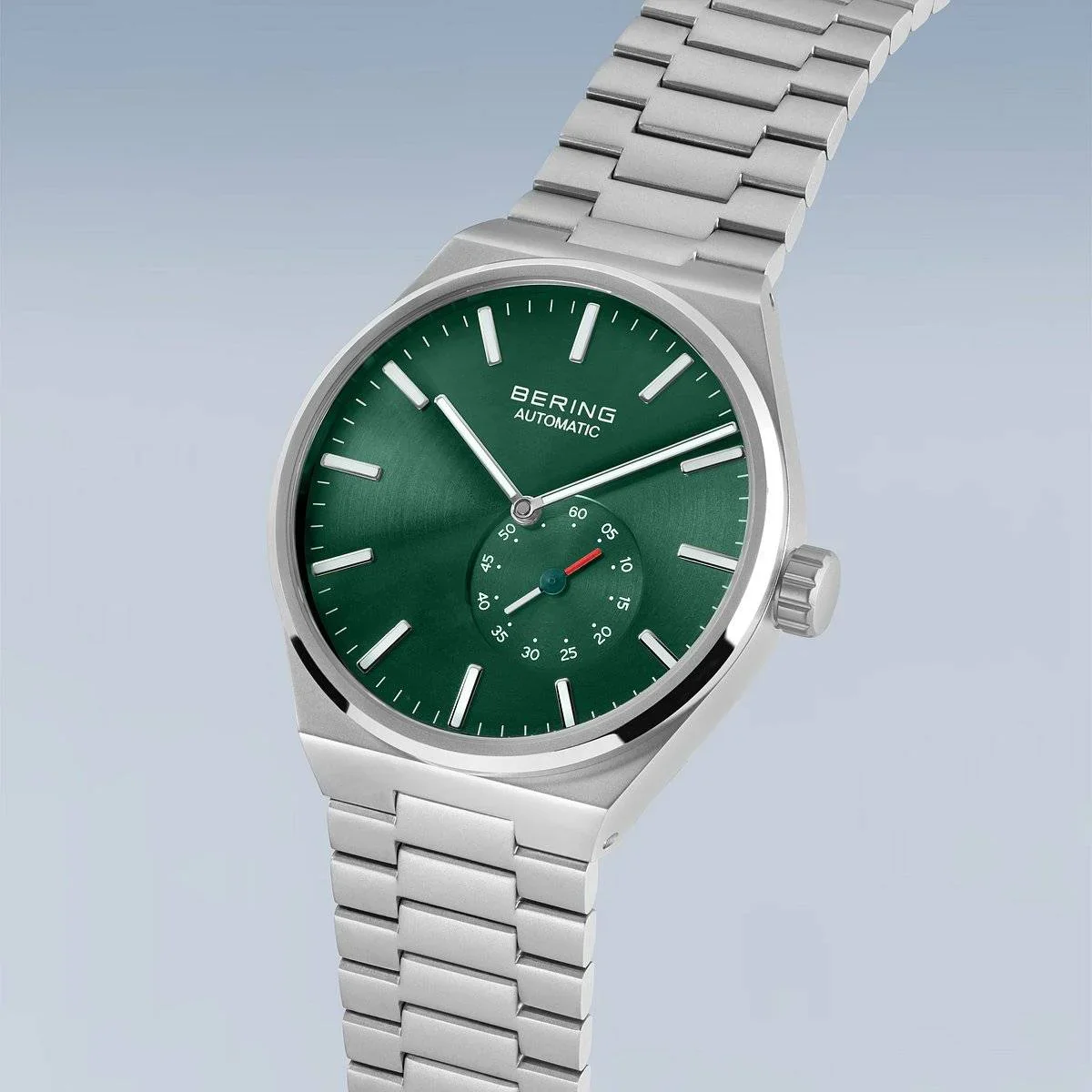 Bering Men's Automatic Watch with Green Dial - Image 6