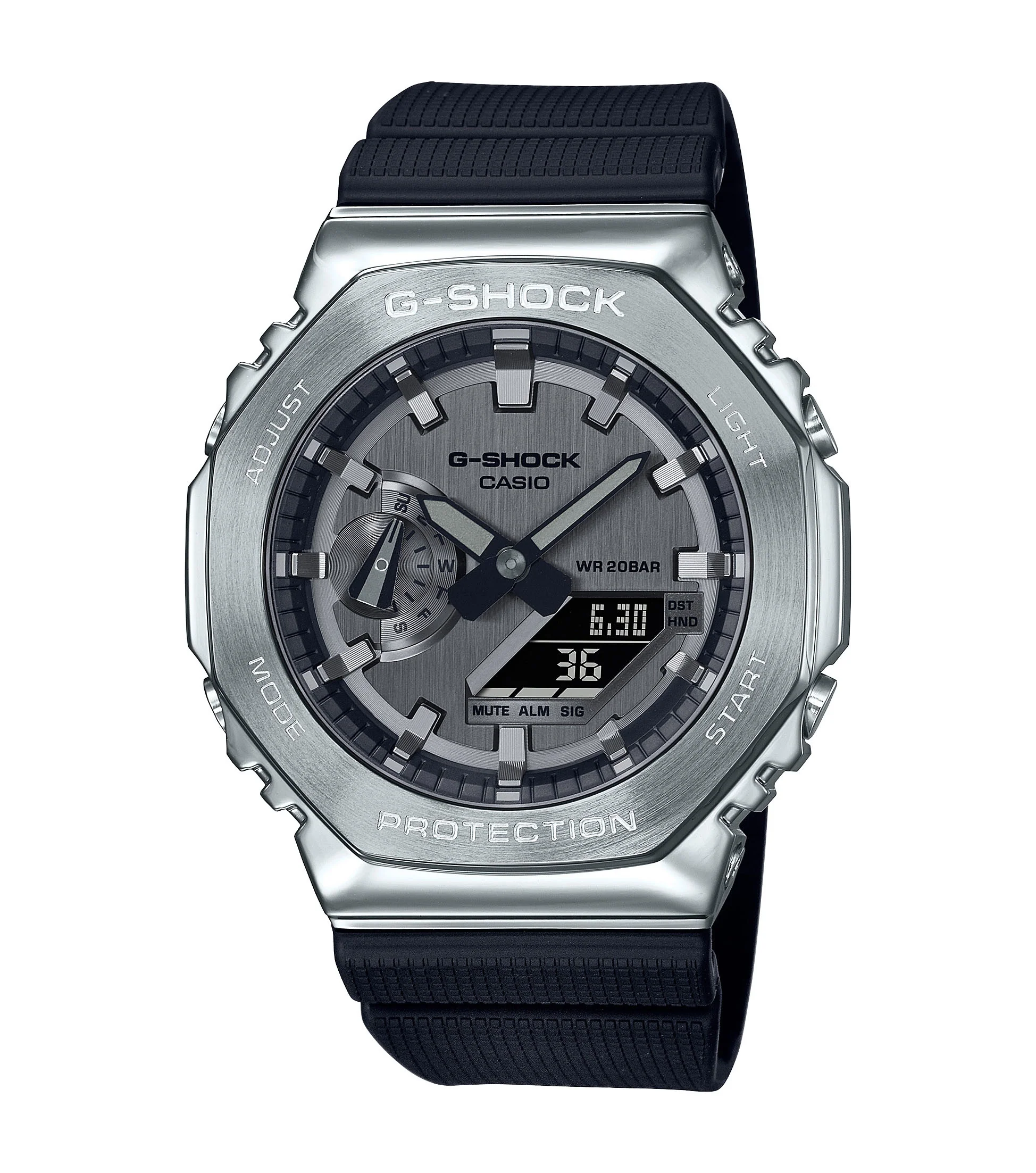 Casio Men's G-Shock Watch Octagonal Case GM-2100-1AER
