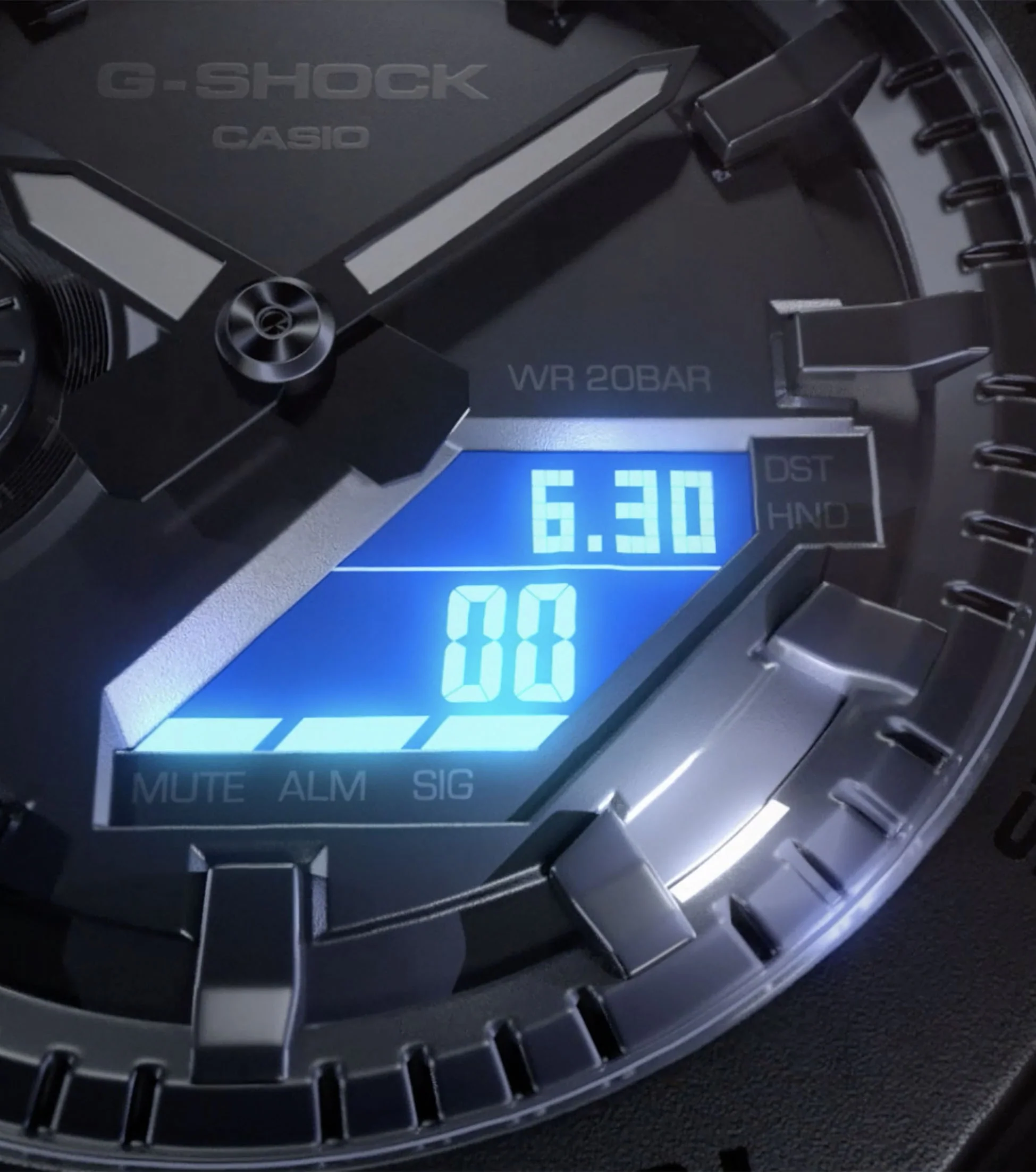 Casio Men's G-Shock Watch Octagonal Case GM-2100-1AER - Image 3
