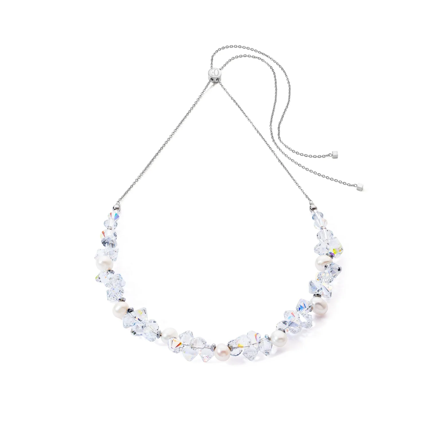 Coeur de Lion Dancing Crystals & Pearls Necklace