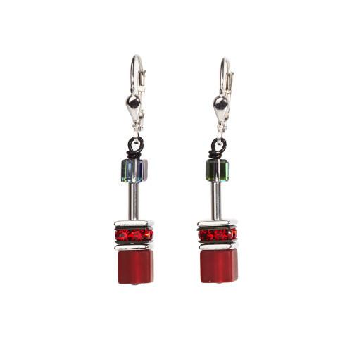 Coeur de Lion Red Earrings 4014/20-0312