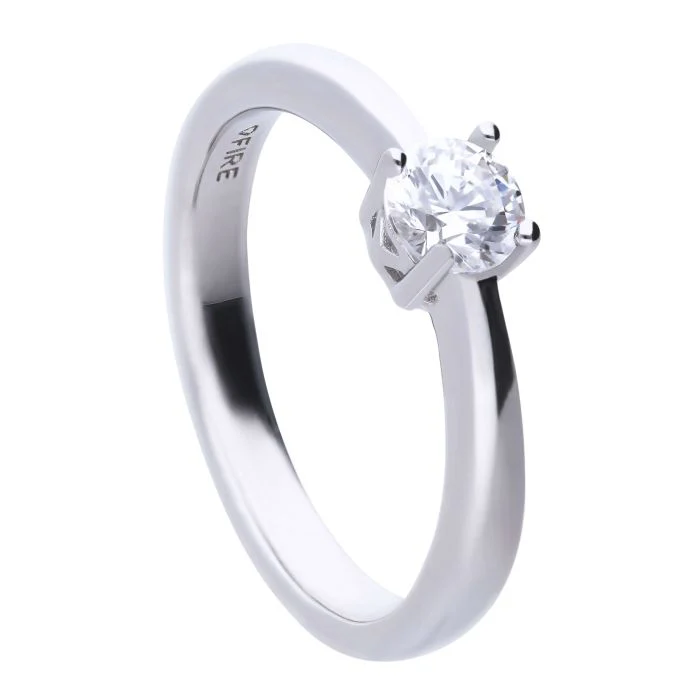 Diamonfire 1 Carat Solitaire Zirconia Ring