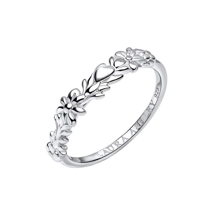 Laura Ashley Silver Naunton Folly Ring