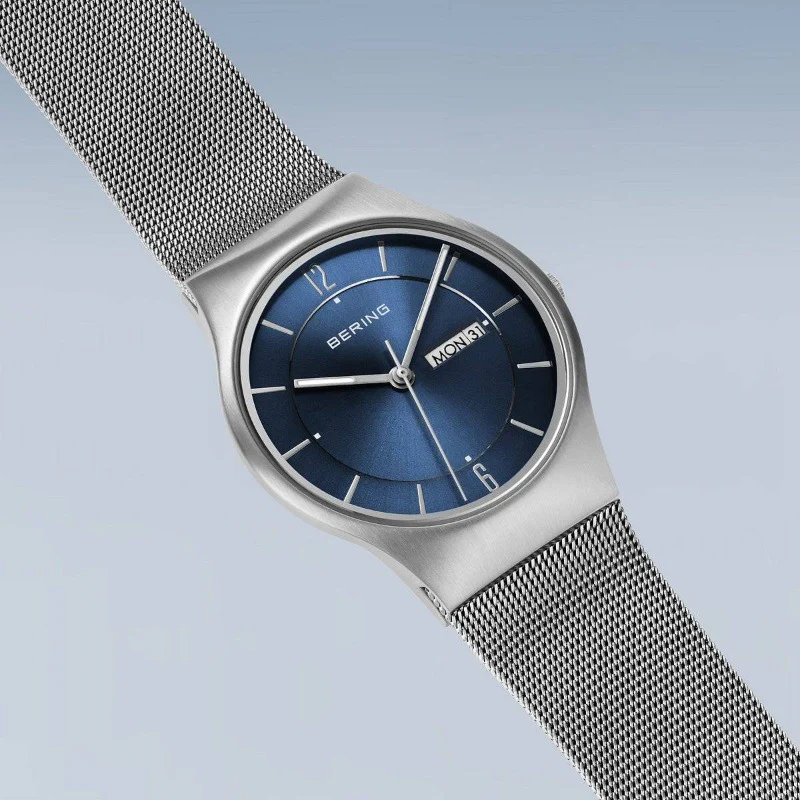 Men's Bering Watch with Day & Date 11938-003DD - Image 4
