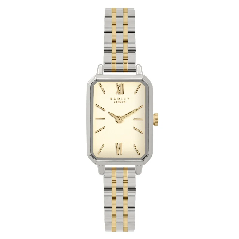 Radley Ladies Two-Tone Watch Rectangular Dial