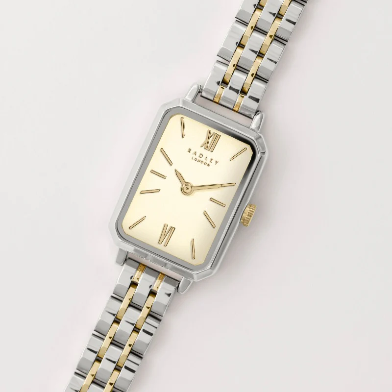 Radley Ladies Two-Tone Watch Rectangular Dial - Image 2
