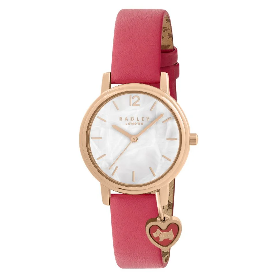 Radley Ladies Watch Flamingo Leather Strap