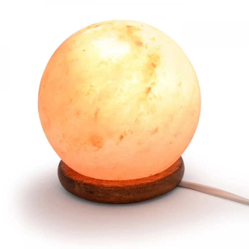 Round Himalayan Salt Lamp